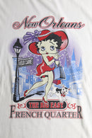 2000s FRENCH QUARTER Betty Boop tee