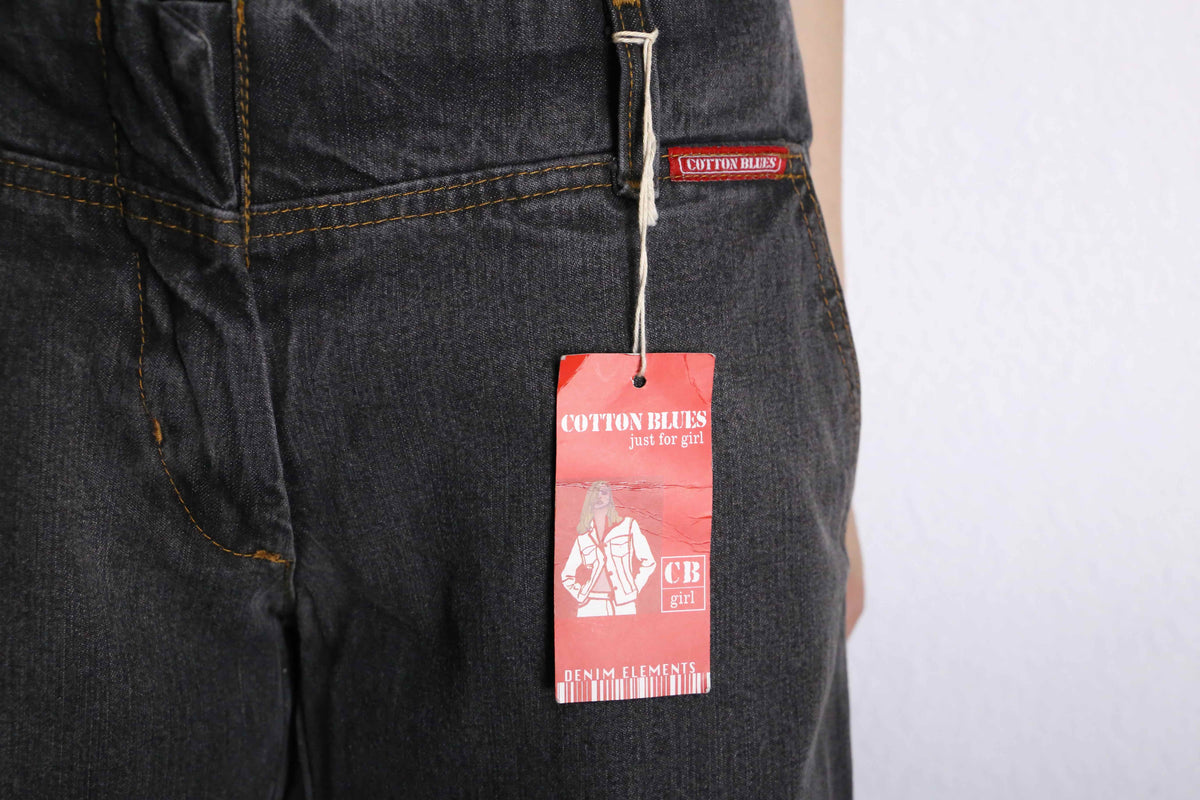 デニム・ジーパン CAT BRUSH FADE WIDE DENIM PANTS RUSTY BLACK RUST DENIM – VICINITY
