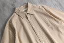 2000s PERRY ELLIS stripe seersucker S/S shirt