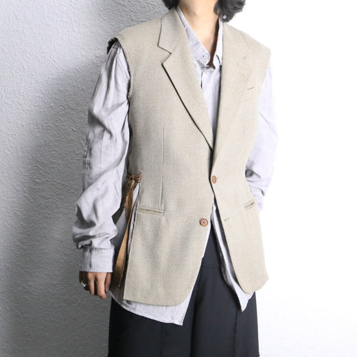 "Re:make"shirt docking tailored jacket