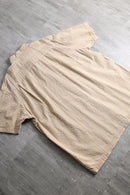 2000s PERRY ELLIS stripe seersucker S/S shirt