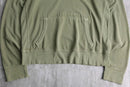 90's "Polo by RL" moss stitch hoodie