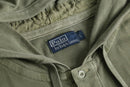 90's "Polo by RL" moss stitch hoodie