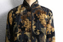 botanical pattern jacquard jacket