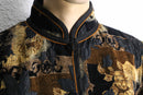 botanical pattern jacquard jacket