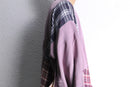 "Re:make" check docking 羽織り