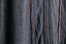 ”Harley Davidson” gray × red inside out over sized hoodie