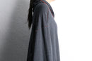 ”Harley Davidson” gray × red inside out over sized hoodie