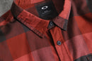 2000s OAKLEY buffalo check shirt
