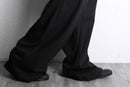 black color wide flare pants