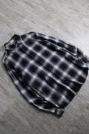 2000s ombre rayon shirt