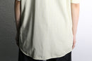00s "BOSS" pale yellow check s/s BD shirt