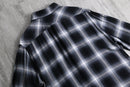 2000s ombre rayon shirt