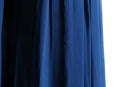 navy color tuck sheer wide pants