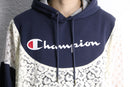 "Re:make" lace docking hoodie
