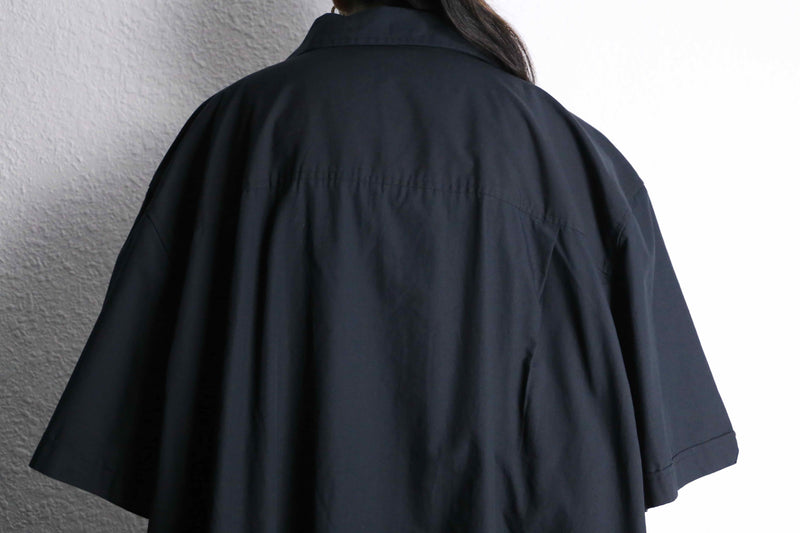 “KING SIZE” 4XL golf design open collar S/S shirt