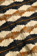 1990s cotton wool roll neck hand knit