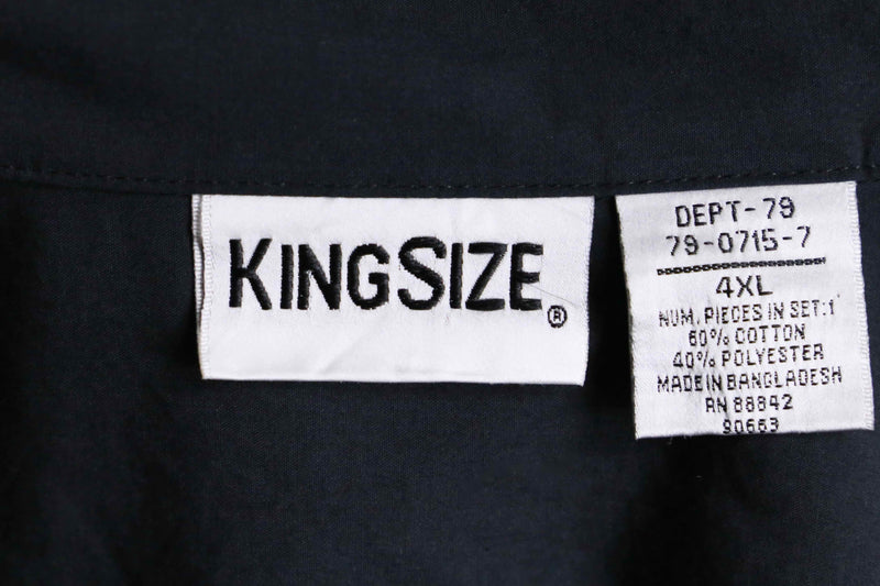 “KING SIZE” 4XL golf design open collar S/S shirt
