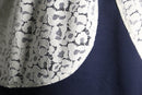 "Re:make" lace docking hoodie