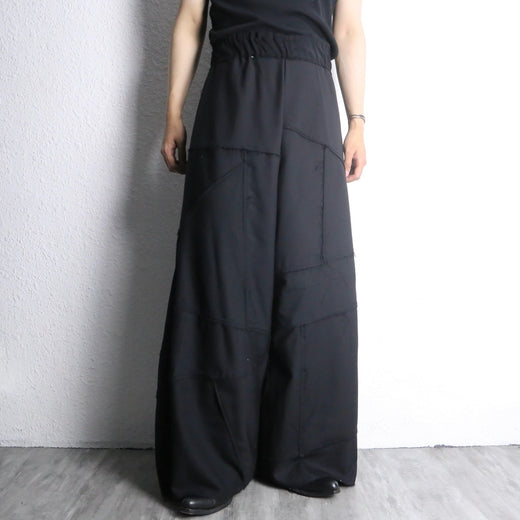 ”Re:make” wool slacks docking pants