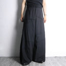 ”Re:make” wool slacks docking pants