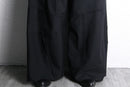 ”Re:make” wool slacks docking pants