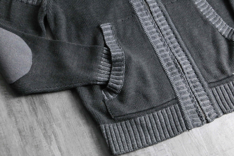 2tone switch design zip up hoodie