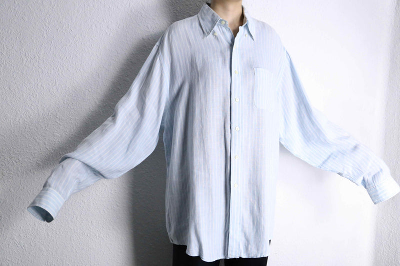 ”brooks brothers” stripe button down shirts