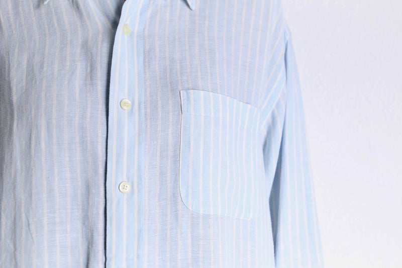 ”brooks brothers” stripe button down shirts