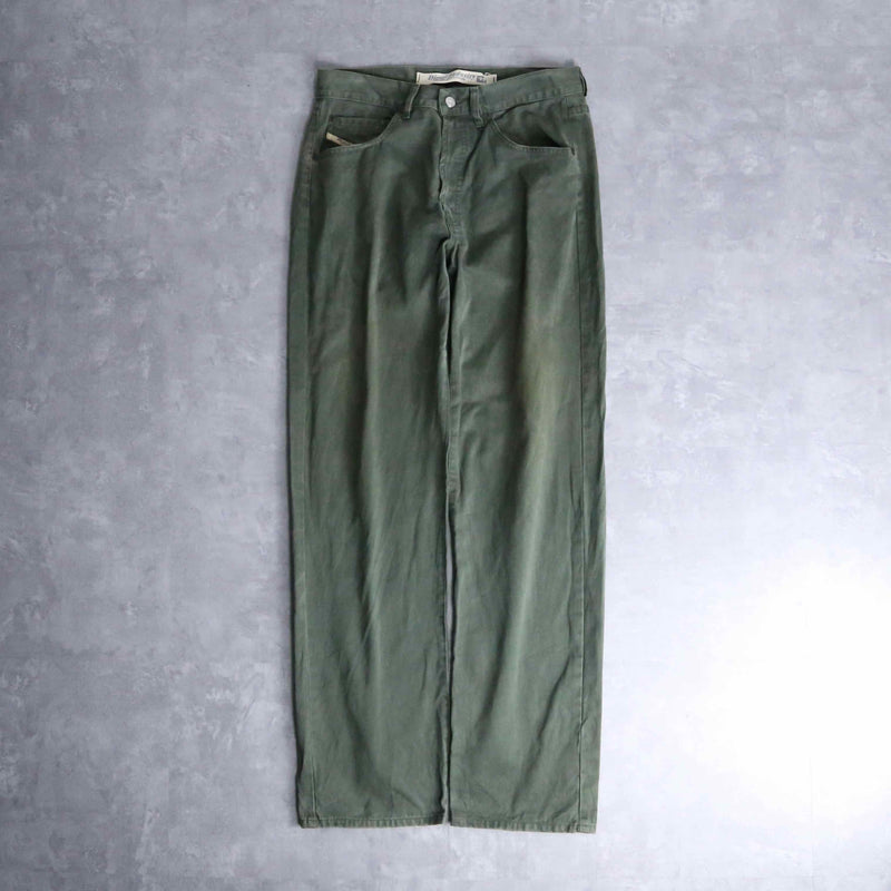 ”DIESEL” fade color 4B wide denim pants