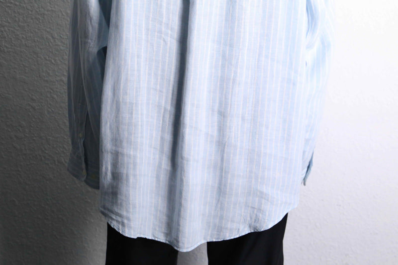 ”brooks brothers” stripe button down shirts