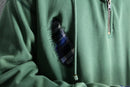 "Re:make" check design loose silhouette hoodie