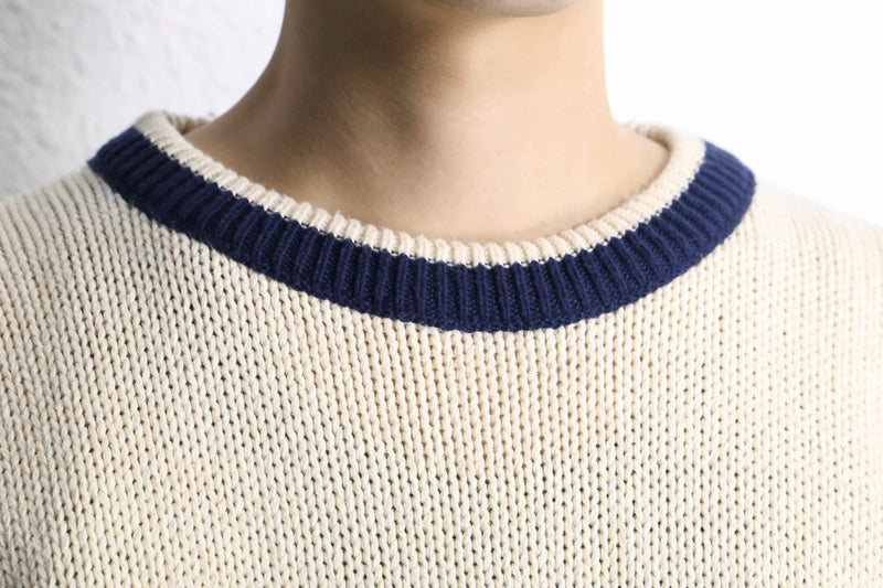 stars and stripe like cotton knit