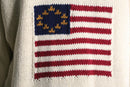 stars and stripe like cotton knit