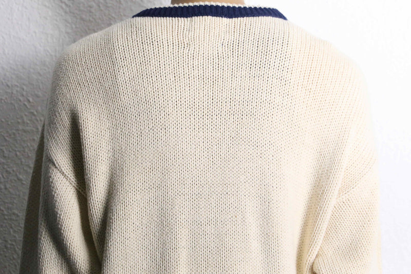 stars and stripe like cotton knit