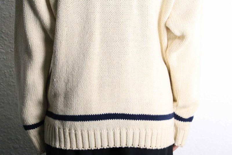 stars and stripe like cotton knit