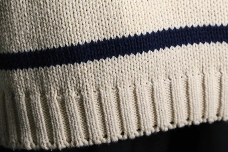 stars and stripe like cotton knit