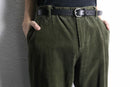 olive color corduroy pants