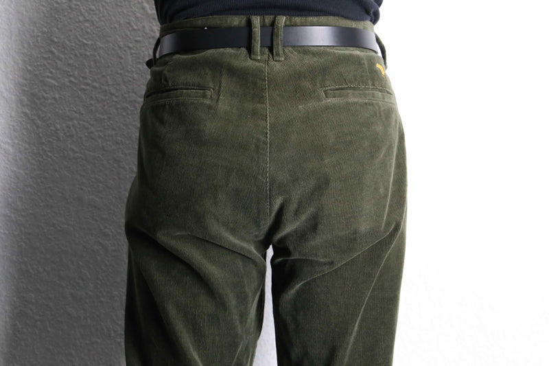 olive color corduroy pants