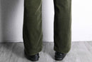 olive color corduroy pants