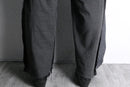 "Re:make" gray check double docking flare slacks