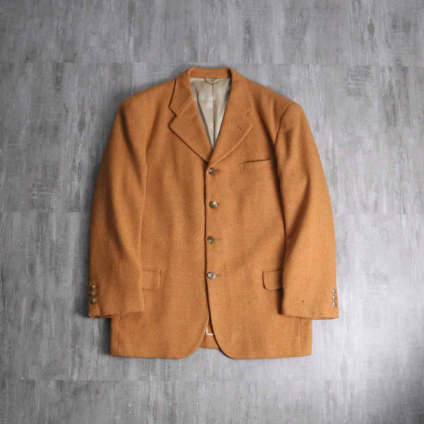 1990-00s KANSAI MAN 4B single wool tailored jacket