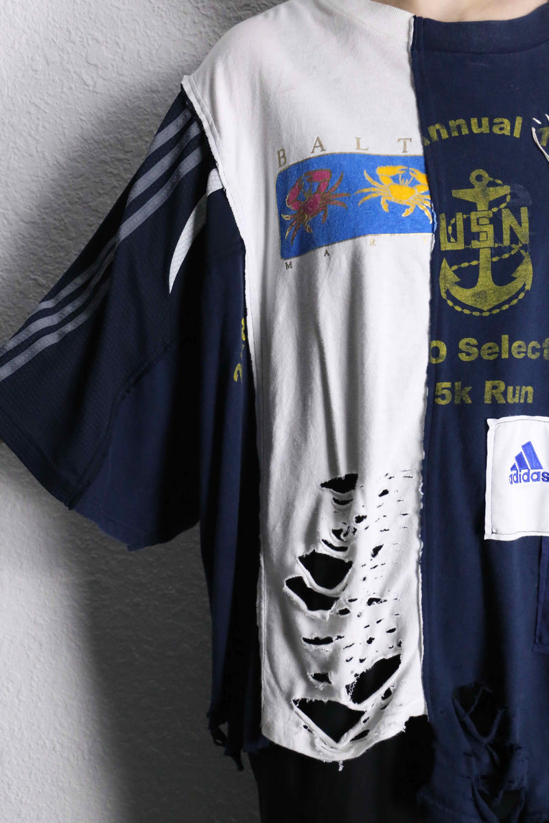 ''Re:make''docking patchwork boro Tee