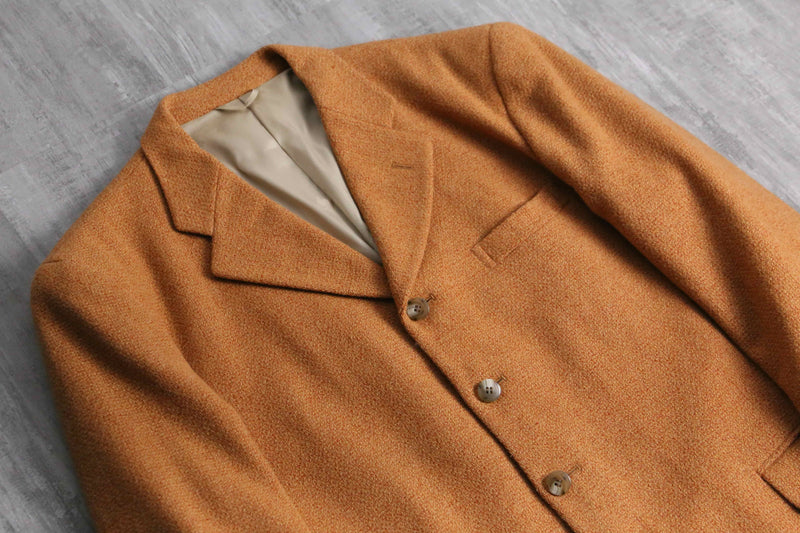 1990-00s KANSAI MAN 4B single wool tailored jacket