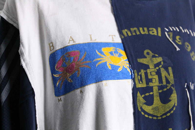 ''Re:make''docking patchwork boro Tee