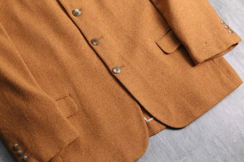 1990-00s KANSAI MAN 4B single wool tailored jacket