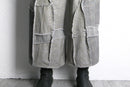 "Re:make" panel docking trousers wide pants