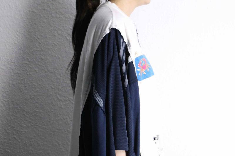''Re:make''docking patchwork boro Tee