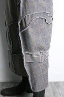 "Re:make" panel docking trousers wide pants