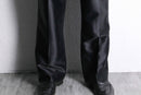 70's shiny black western trousers